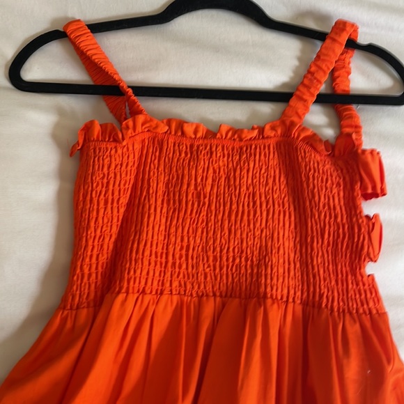 Orange long dress - Picture 5 of 8